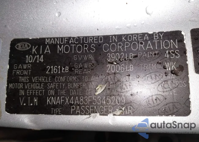 KNAFX4A83F5345209: 42364433