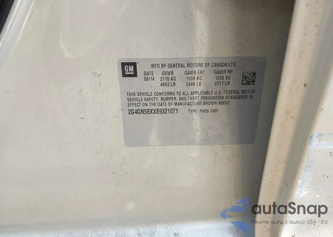 2G4GN5EXXE9321071: 42364493