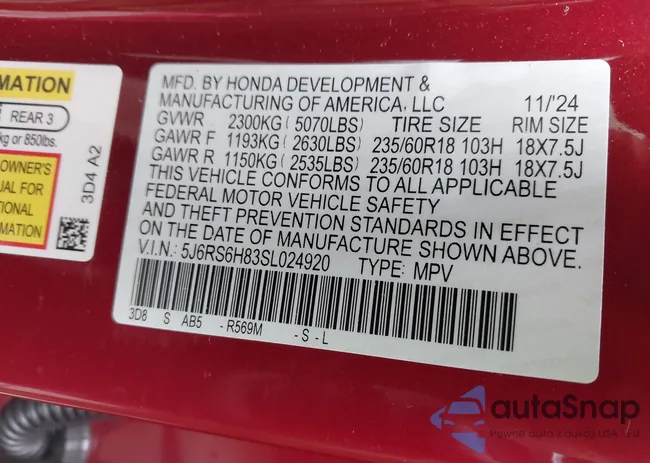 5J6RS6H83SL024920: 42364501