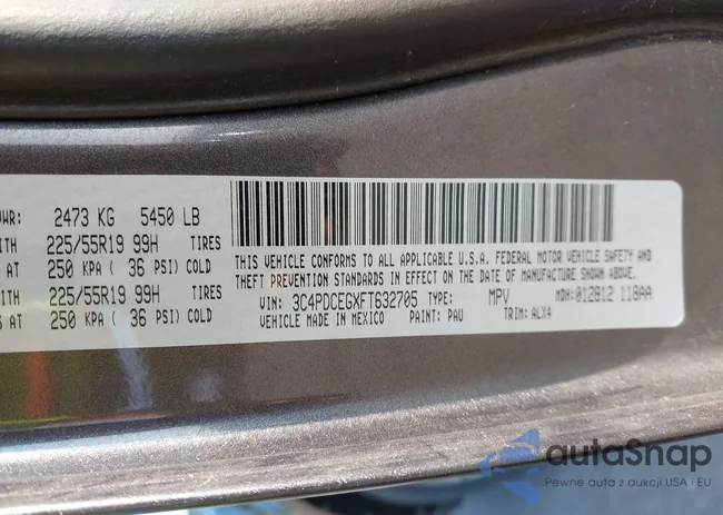 3C4PDCEGXFT632705: 42364529