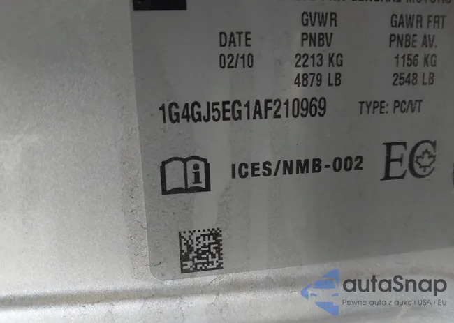 1G4GJ5EG1AF210969: 42364676