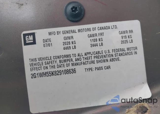 2G1WH55K829108636: 42363890