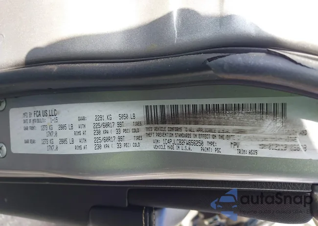 1C4PJLCB2FW656250: 42364019