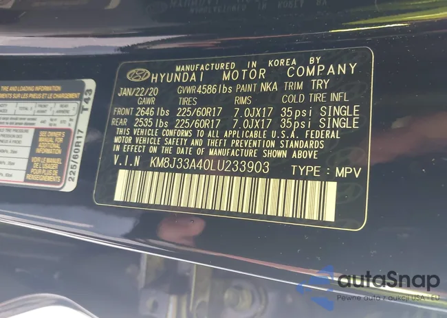 KM8J33A40LU233903: 42364094