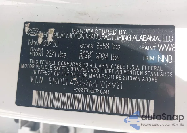 5NPLL4AG2MH014921: 42365261