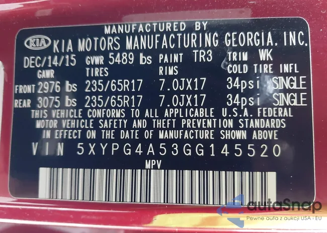 5XYPG4A53GG145520: 42365325