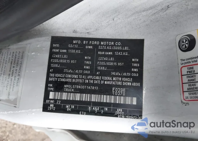 NM0LS7BN3DT147813: 42364750