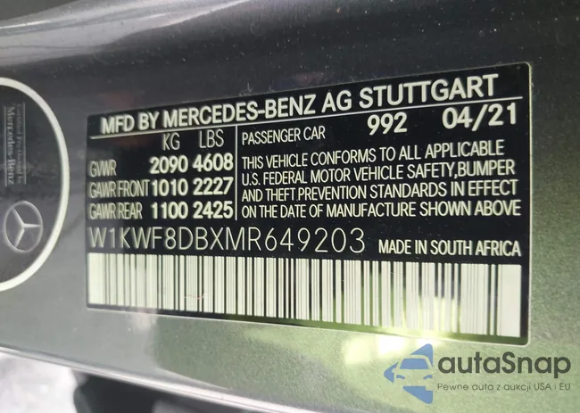 W1KWF8DBXMR649203: 42364769