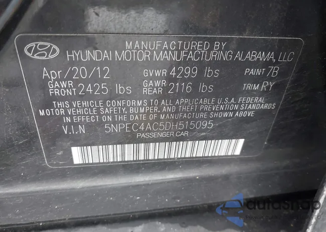 5NPEC4AC5DH515095: 42364947