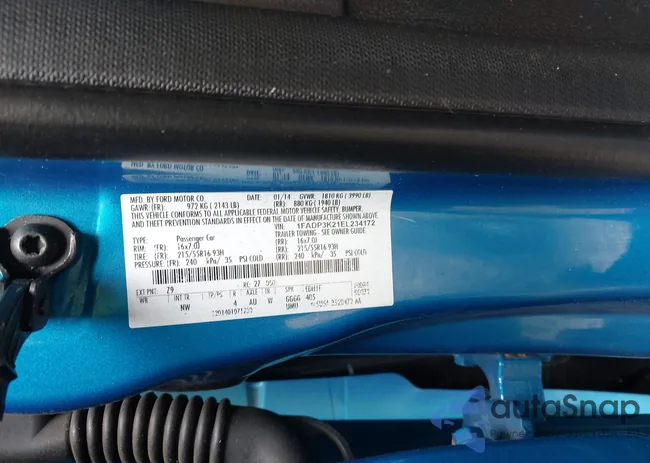 1FADP3K21EL234172: 42365012