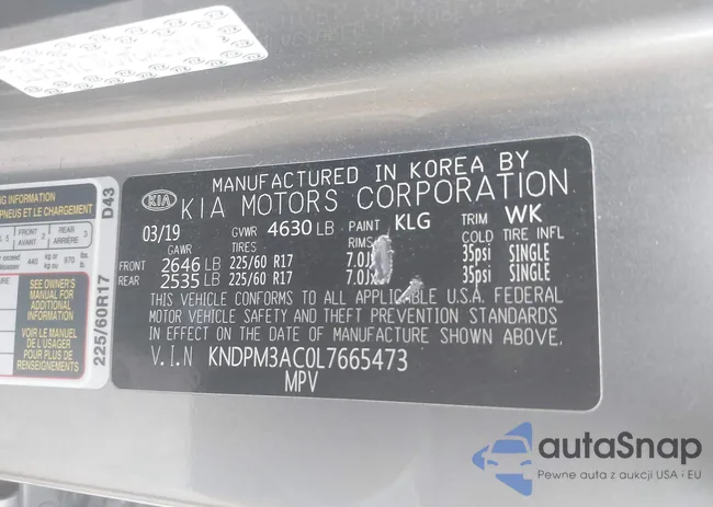 KNDPM3AC0L7665473: 42366124