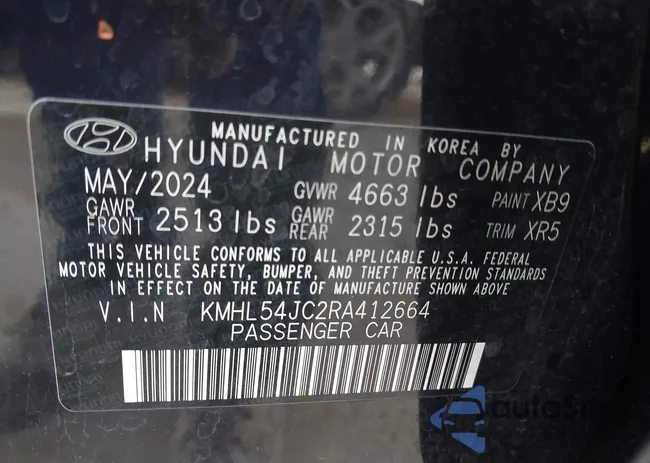 KMHL54JC2RA412664: 42366333