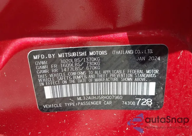 ML32AUHJ5RH007960: 42366355