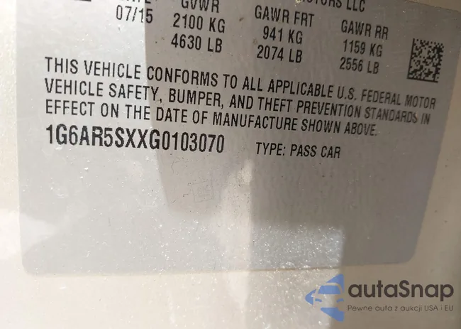 1G6AR5SXXG0103070: 42365707