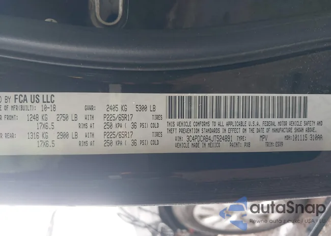 3C4PDCAB4JT524891: 42367256