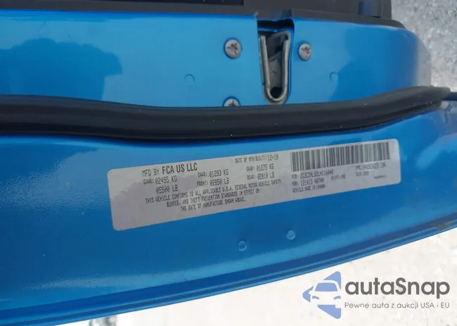 2C3CDXL92LH116048: 42367659