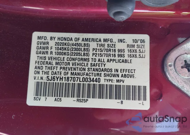 5J6YH18707L003440: 42368424