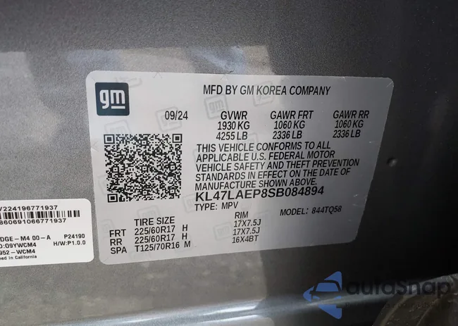 KL47LAEP8SB084894: 42367808