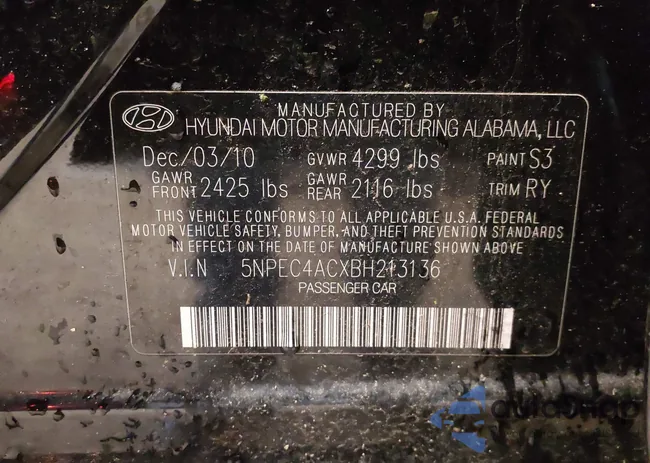 5NPEC4ACXBH213136: 42369279