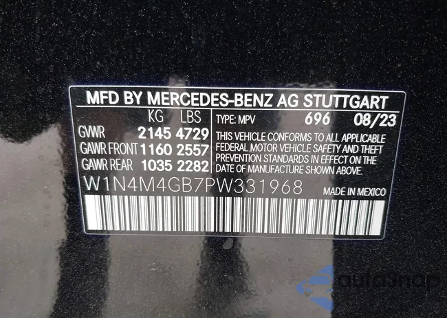 W1N4M4GB7PW331968: 42369311