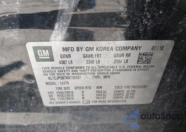 KL7CJPSB7KB732437: 42369503