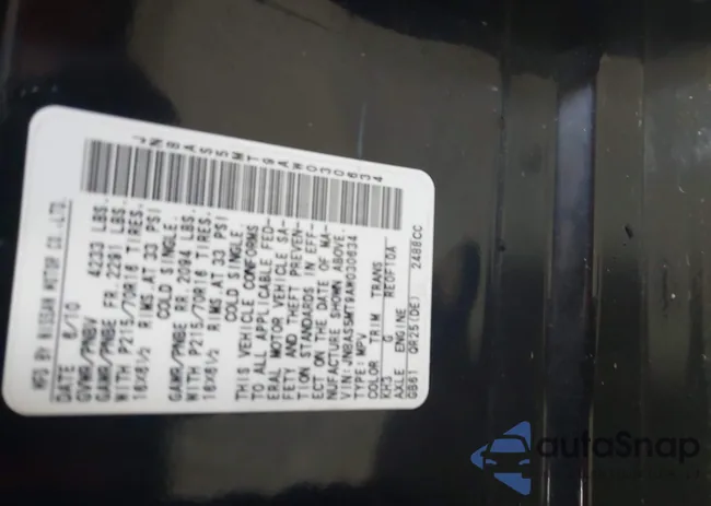 JN8AS5MT9AW030634: 42369556