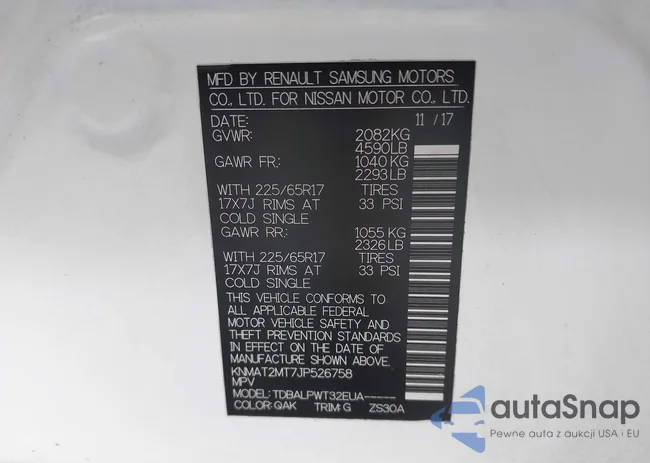 KNMAT2MT7JP526758: 42369563