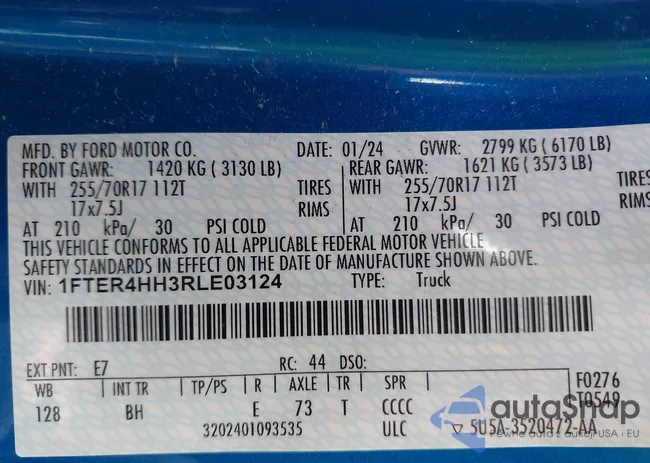 1FTER4HH3RLE03124: 42368829