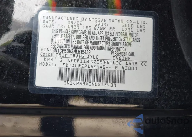 3N1CP5BV3NL515439: 42369085