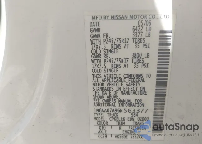 1N6AA07A96N563377: 42370138