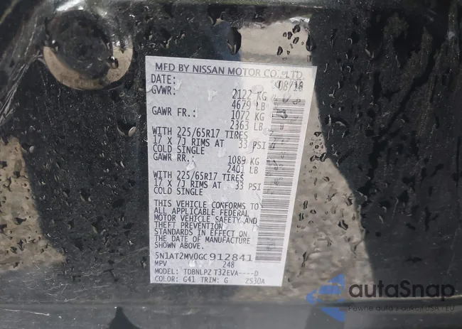 5N1AT2MV0GC912841: 42370203