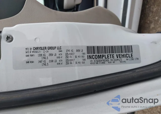 2C7WDGBG4FR623026: 42370290