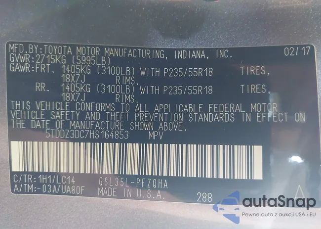 5TDDZ3DC7HS164853: 42370332