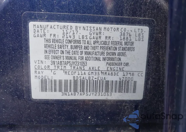 3N1AB7AP5JY231053: 42370390