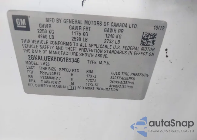 2GKALUEK6D6185346: 42370417