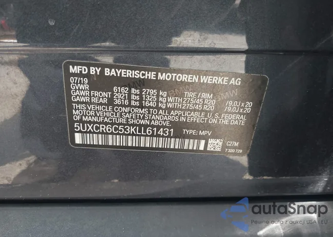 5UXCR6C53KLL61431: 42369908