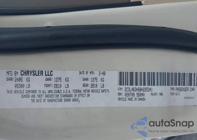 2C3LA63H68H225341: 42369913