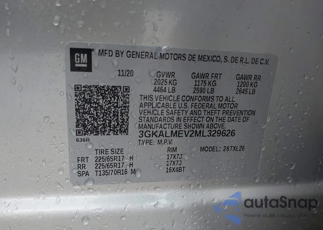 3GKALMEV2ML329626: 42369929