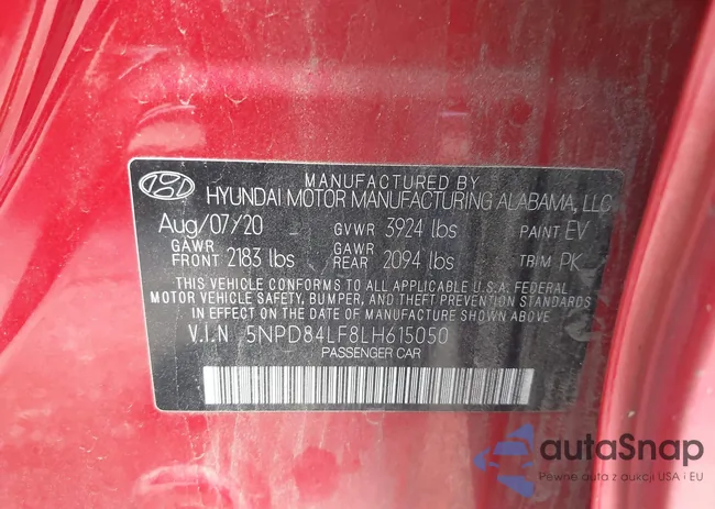 5NPD84LF8LH615050: 42371109