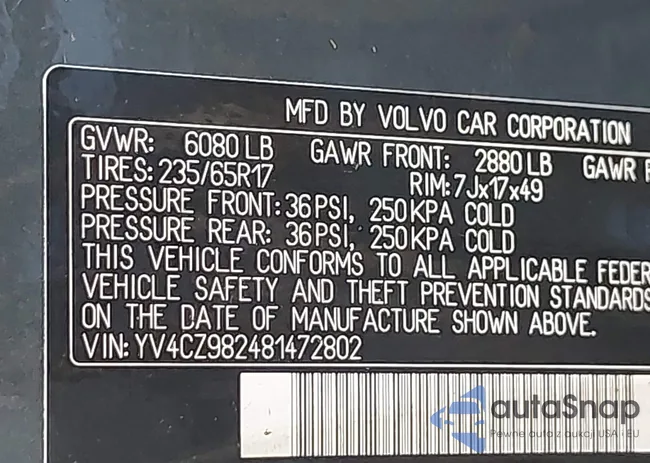 YV4CZ982481472802: 42371192