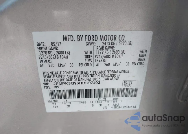 2FMPK3G96HBC07402: 42371267