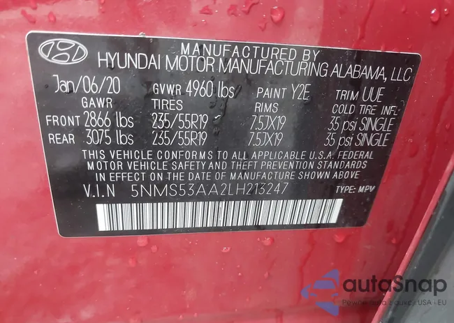 5NMS53AA2LH213247: 42371391