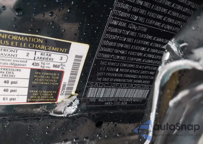 SADCJ2FX9JA290961: 42371547