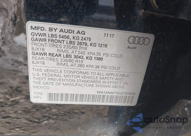 WA1ANAFY0J2101628: 42371662