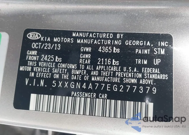 5XXGN4A77EG277379: 42371029