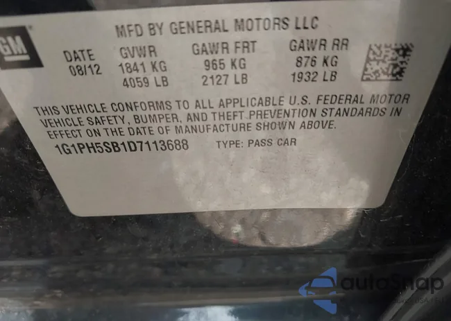 1G1PH5SB1D7113688: 42372105