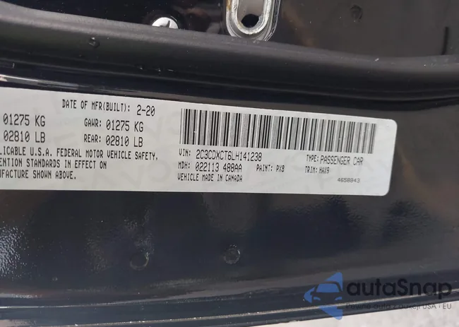 2C3CDXCT6LH141238: 42372472