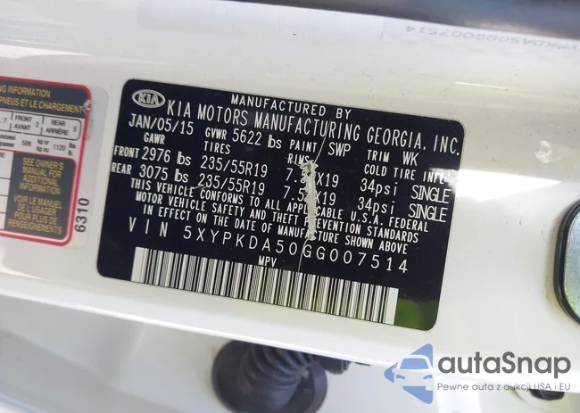 5XYPKDA50GG007514: 42371804