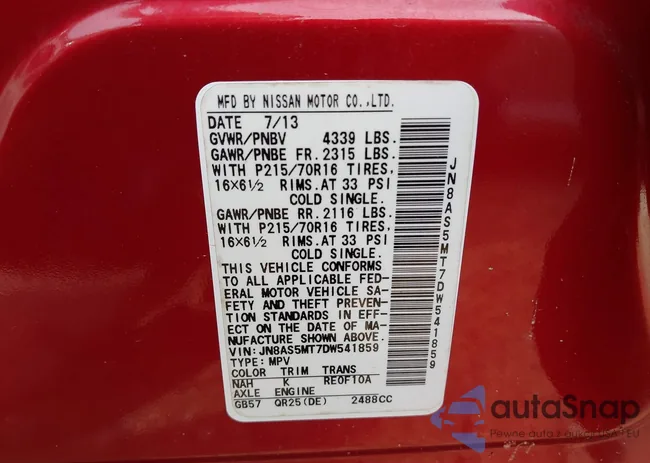 JN8AS5MT7DW541859: 42372079