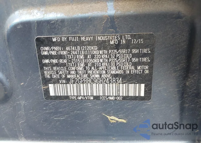 JF2GPBBC9GH243834: 42373185